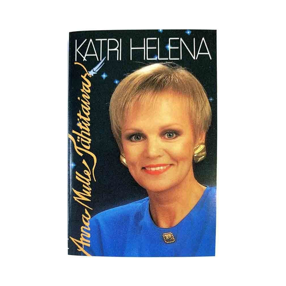 Katri Helena: Anna mulle tähtitaivas kansipaperi EX , musiikkikasetin kunto EX käytetty kasetti