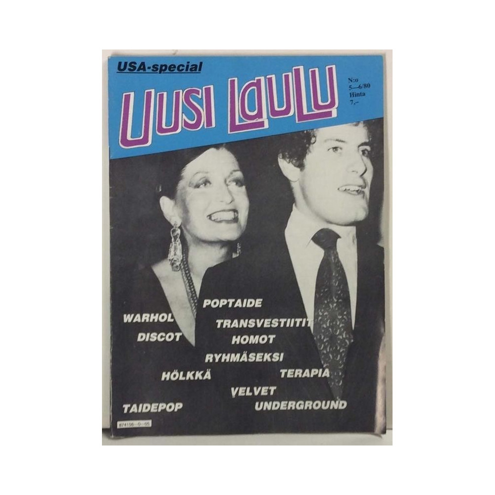 Uusi Laulu 1980 No.5-6 Velvet Underground