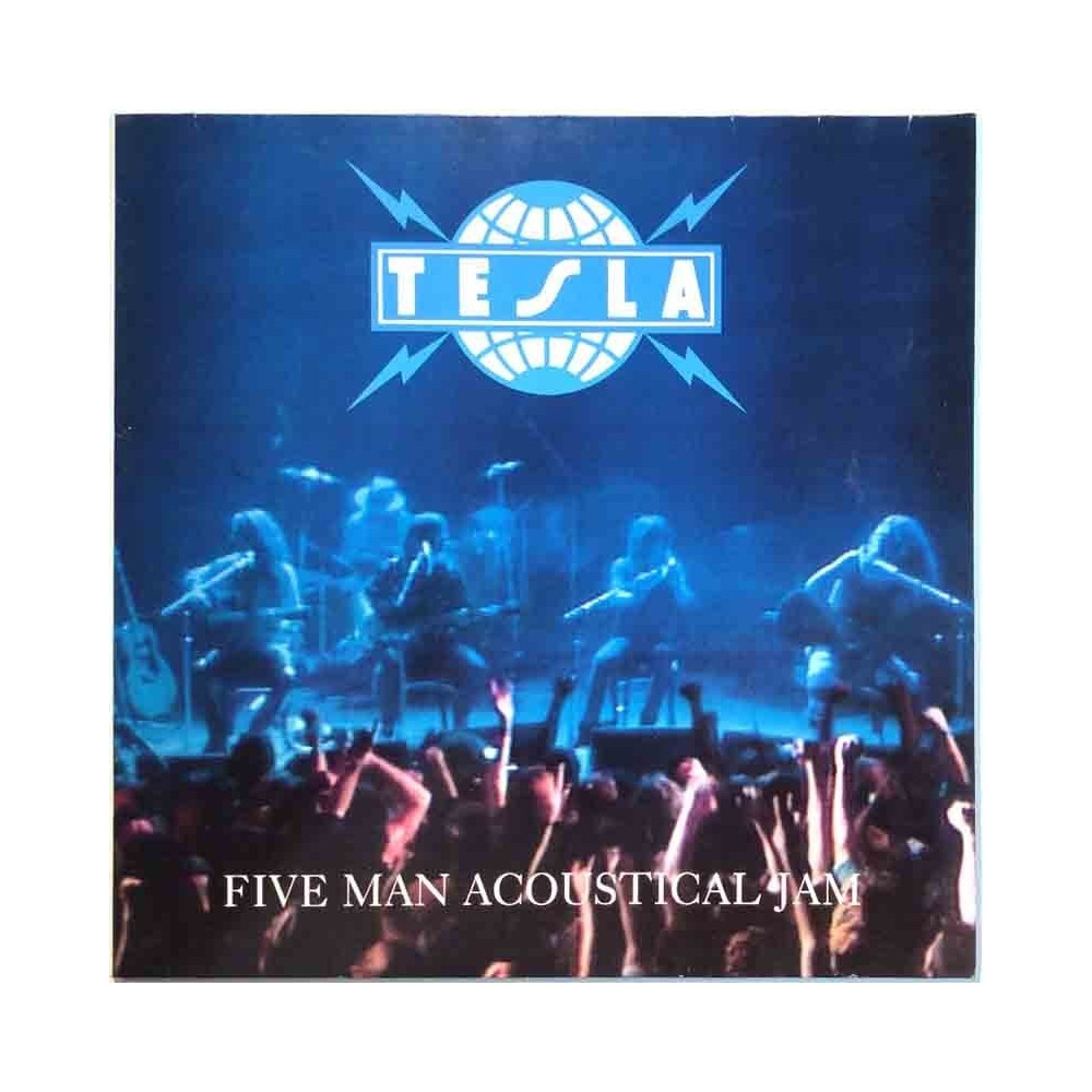 Tesla 1990 9 24311 1 Five Man Acoustical Jam 2LP Begagnat LP