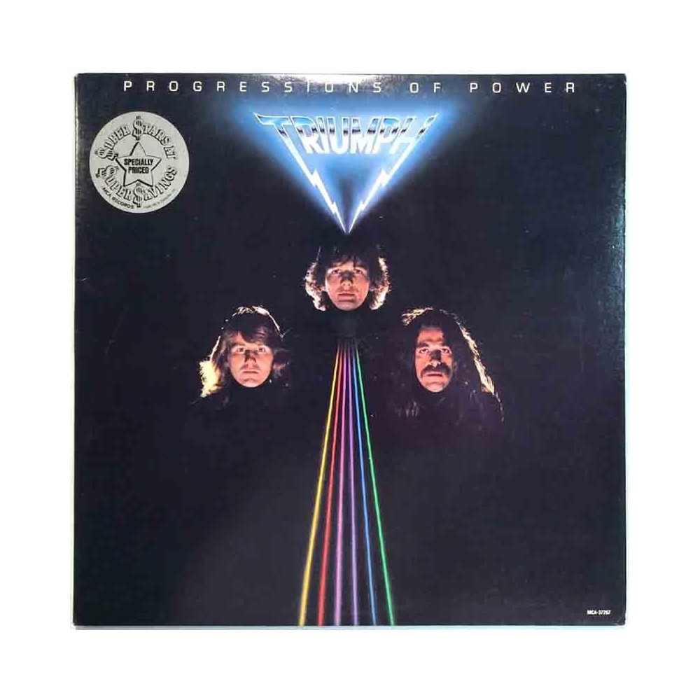 Triumph 1980 MCA-37267 Progressions Of Power Used LP
