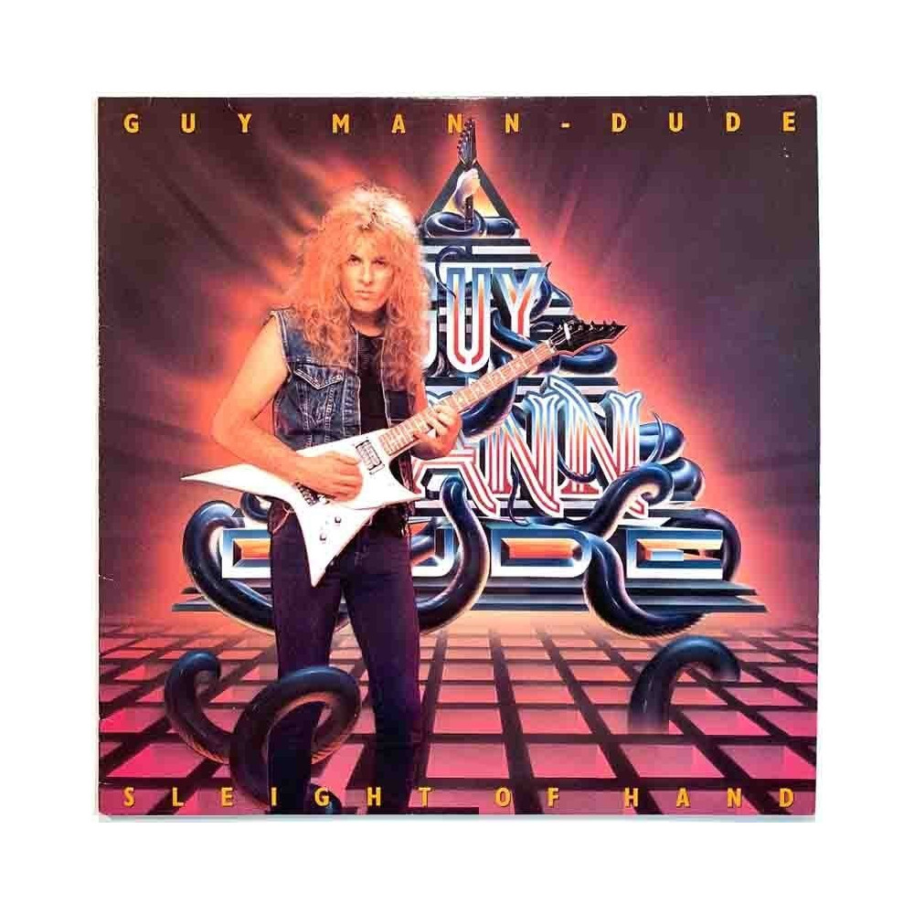 Mann-Dude Guy 1989 256 823-1 Sleight Of Hand Used LP