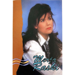 Raski Merja: Merja Raski -93 kansipaperi EX , musiikkikasetin kunto EX Kasetti
