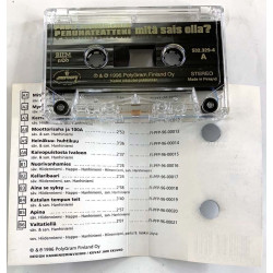 Pauli Hanhiniemen Perunateatteri 1996 532.329-4 mitä sais olla? Cassette