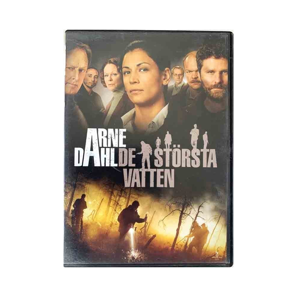 DVD - Elokuva: Arne Dahl: de största vatten  kansi EX levy VG+ Käytetty DVD