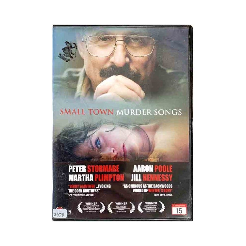 DVD - Elokuva: Small town murder songs  kansi EX levy EX- Käytetty DVD
