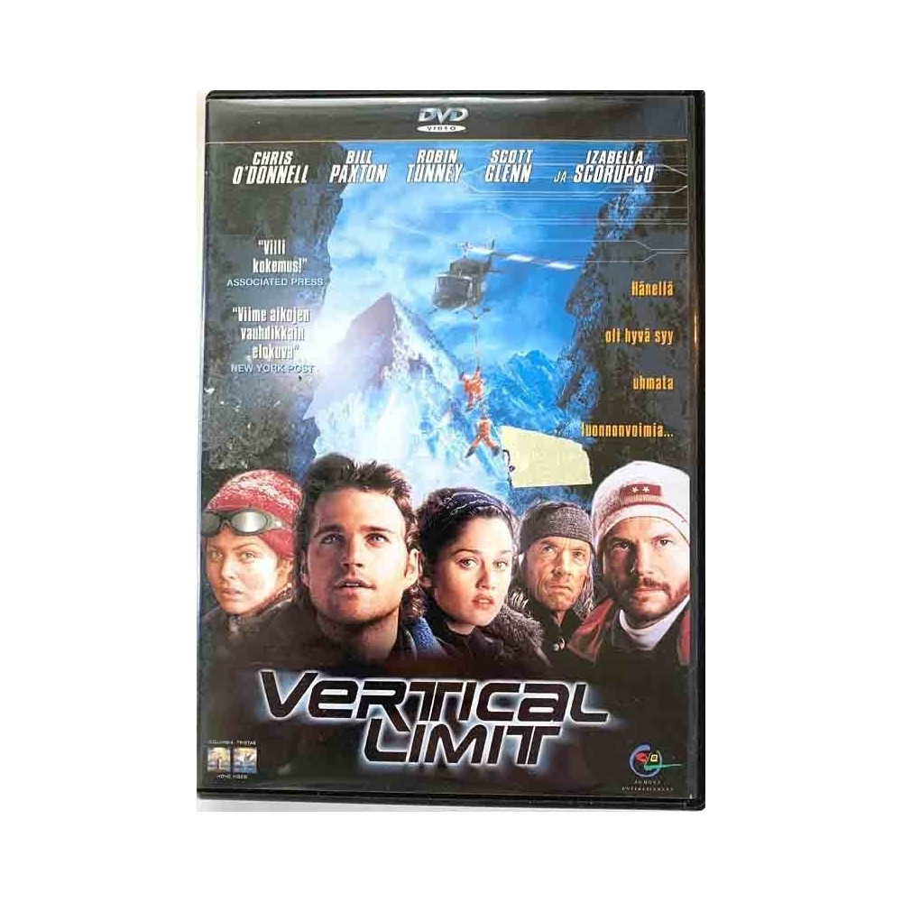 DVD - Elokuva 2000  Vertical Limit Used DVD
