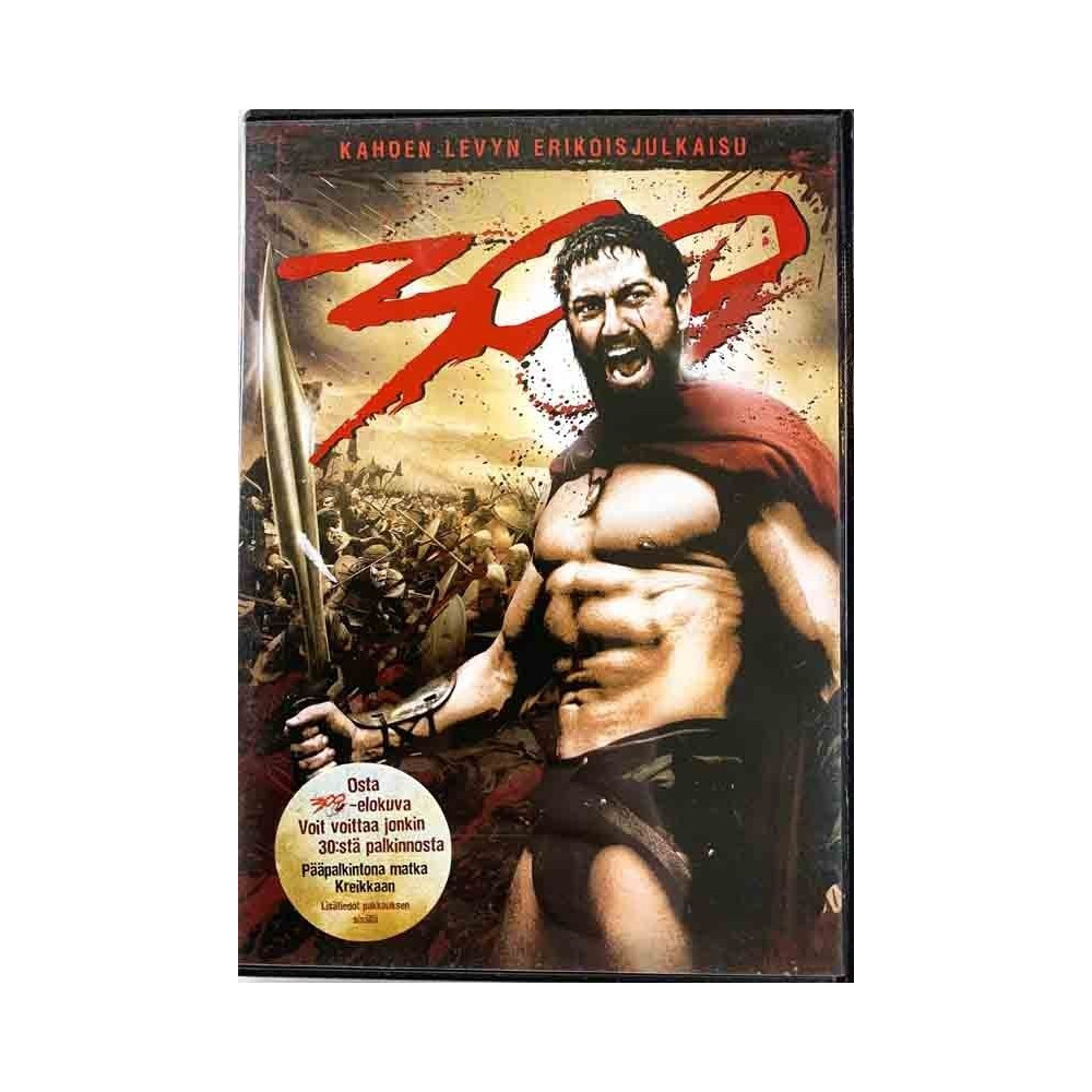 DVD - Elokuva 2007  300 2DVD kahden levyn erikoisjulkaisu DVD Begagnat