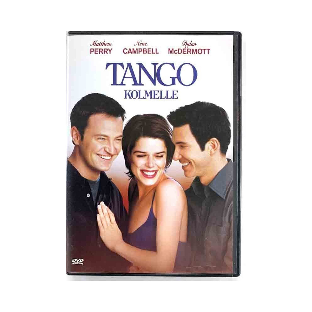 DVD - Elokuva: Tango kolmelle  kansi EX levy EX Käytetty DVD