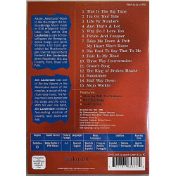 DVD - Lauderdale Jim: In Concert  kansi EX levy EX Käytetty DVD