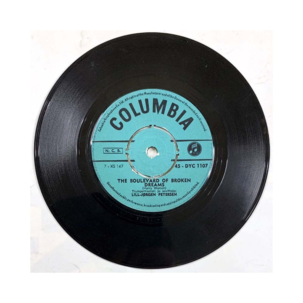 Petersen Lill-Jörgen 1963 45-DYC 1107 The Boulevard of Broken Dreams begagnad singelskiva