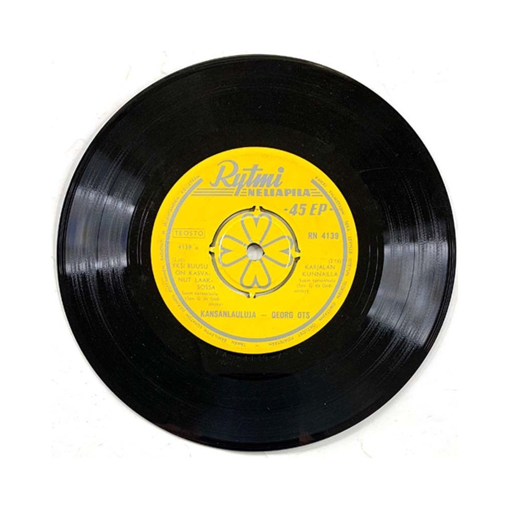 Ots George 1958 RN 4139 Kansanlauluja EP second hand single