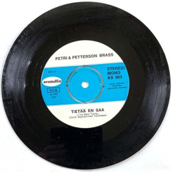 Petri & Pettersson Brass 1971 KS 863 Maalaismaisema / Tietää en saa second hand single