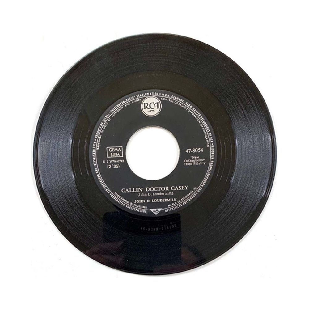 Loudermilk John D. 1962 47-8054 Callin' Doctor Casey / Oh How Sad second hand single