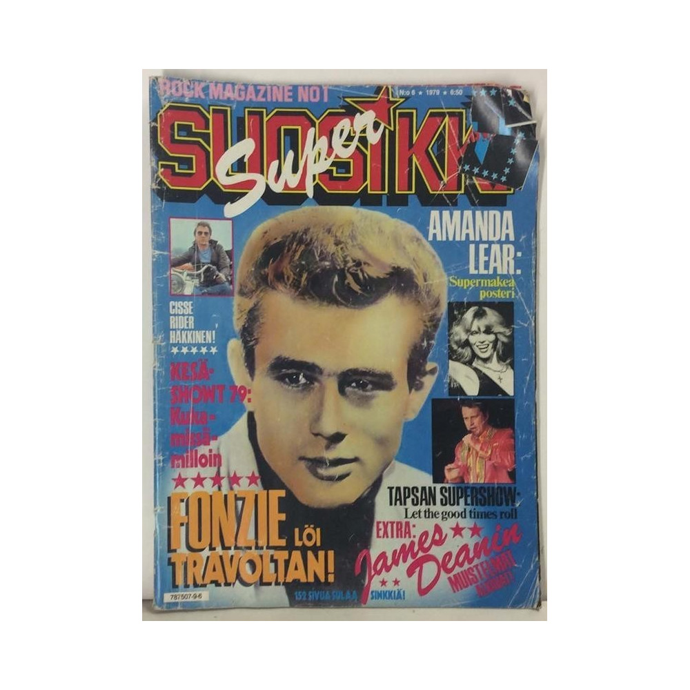 Suosikki lehti 1979 No.6 Cisse Häkkinen,James Dean