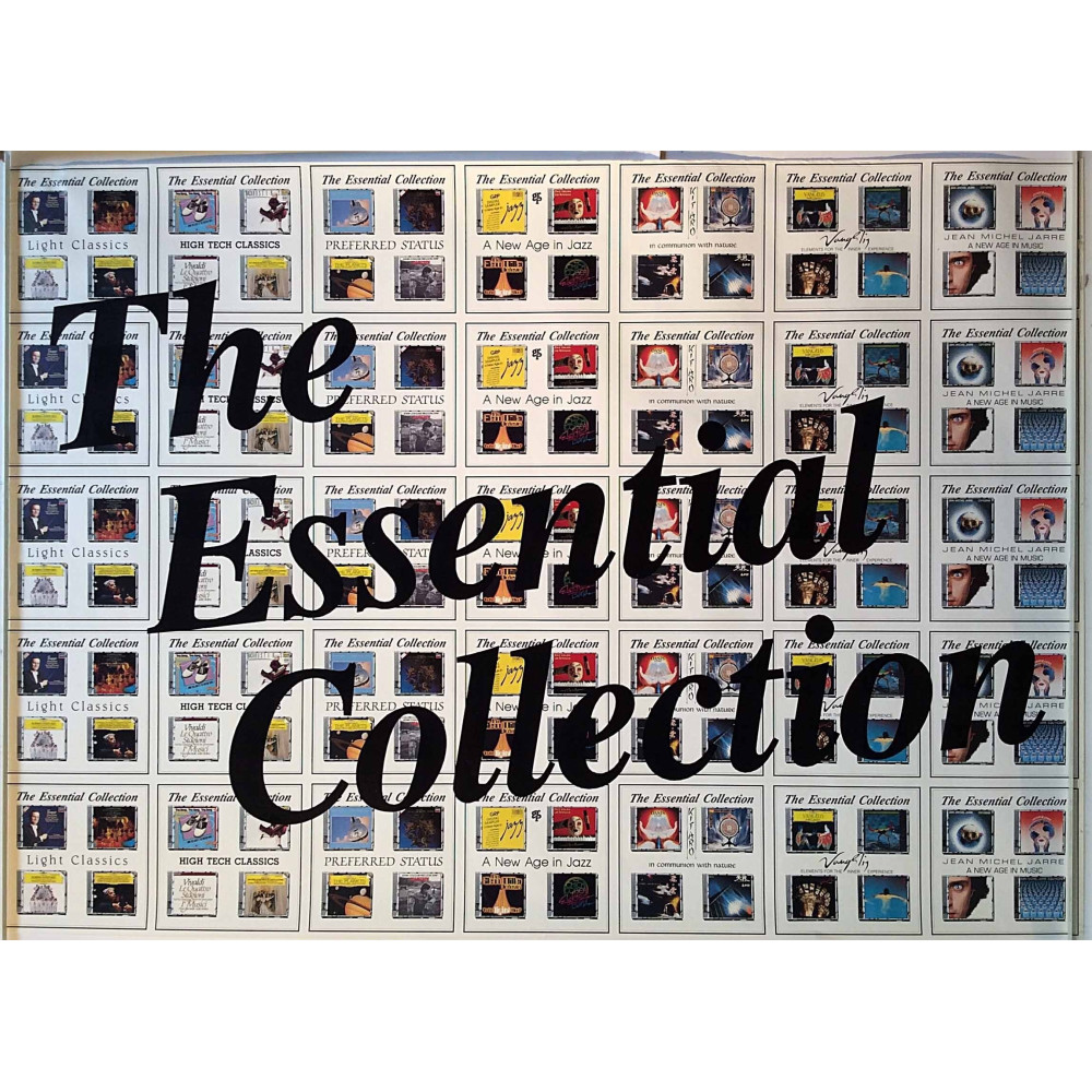 The Essential Collection 1990’s  CD kampanjajuliste 81cm x 58cm Begagnat Poster