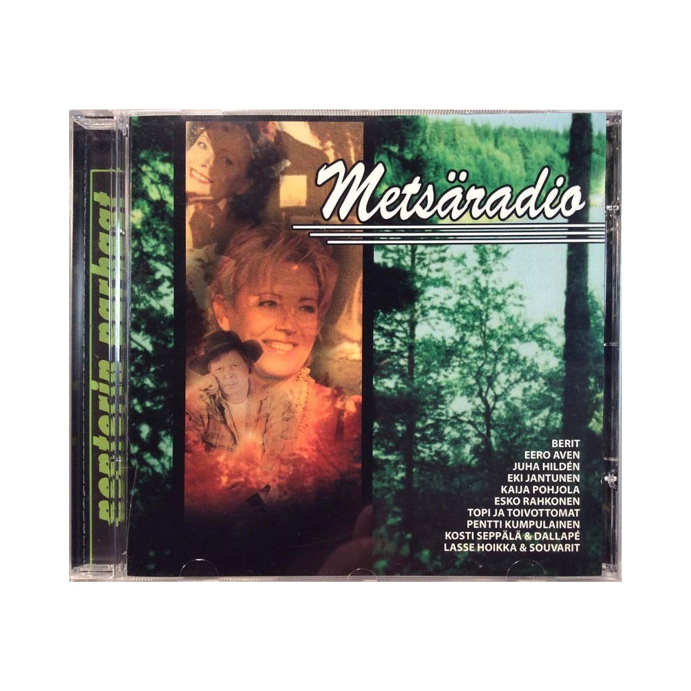 Berit, Esko Rahkonen, Lasse Hoikka ym.: Metsäradio  kansi EX levy EX Käytetty CD
