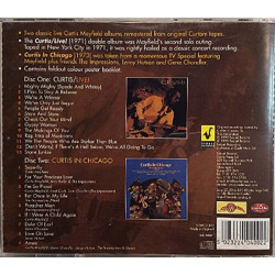 Mayfield Curtis 1971/1973 NEMCD 400 Curtis/Live! / Curtis In Chicago 2CD Used CD