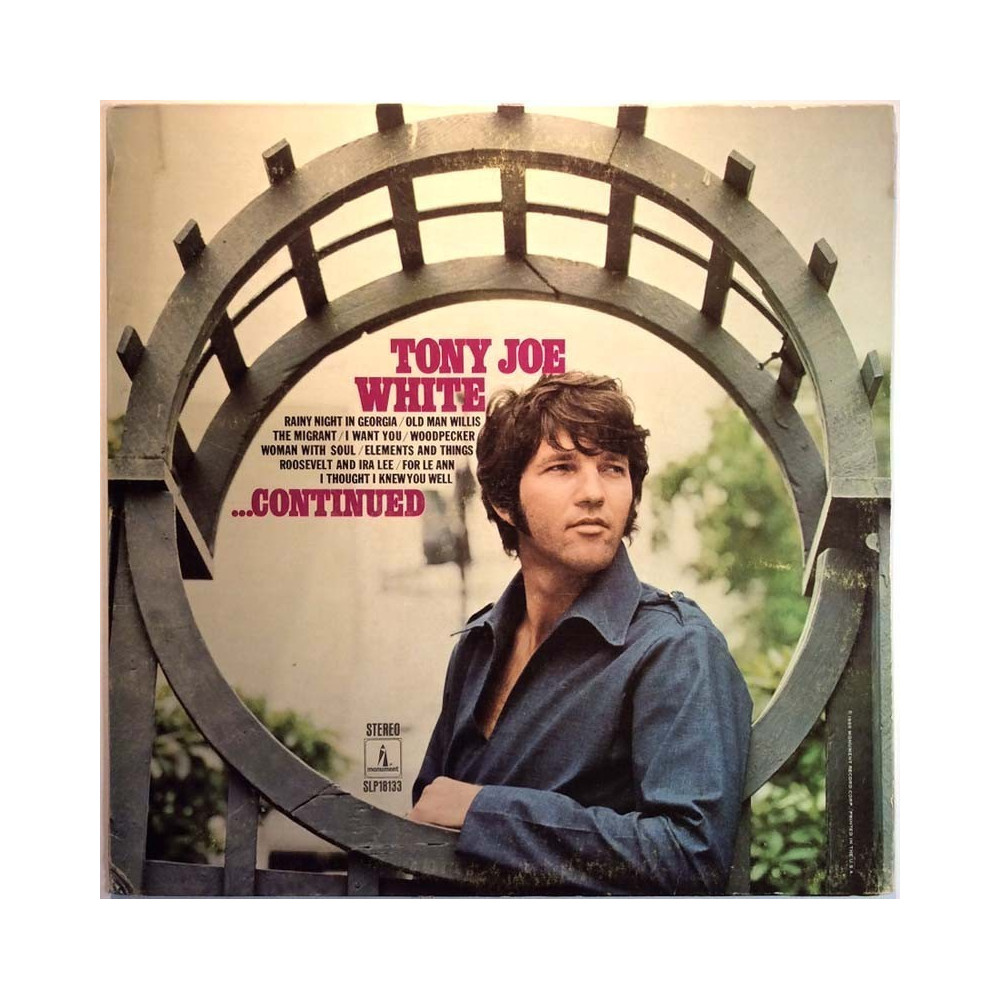 White Tony Joe: ...Continued  kansi VG+ levy EX Käytetty LP