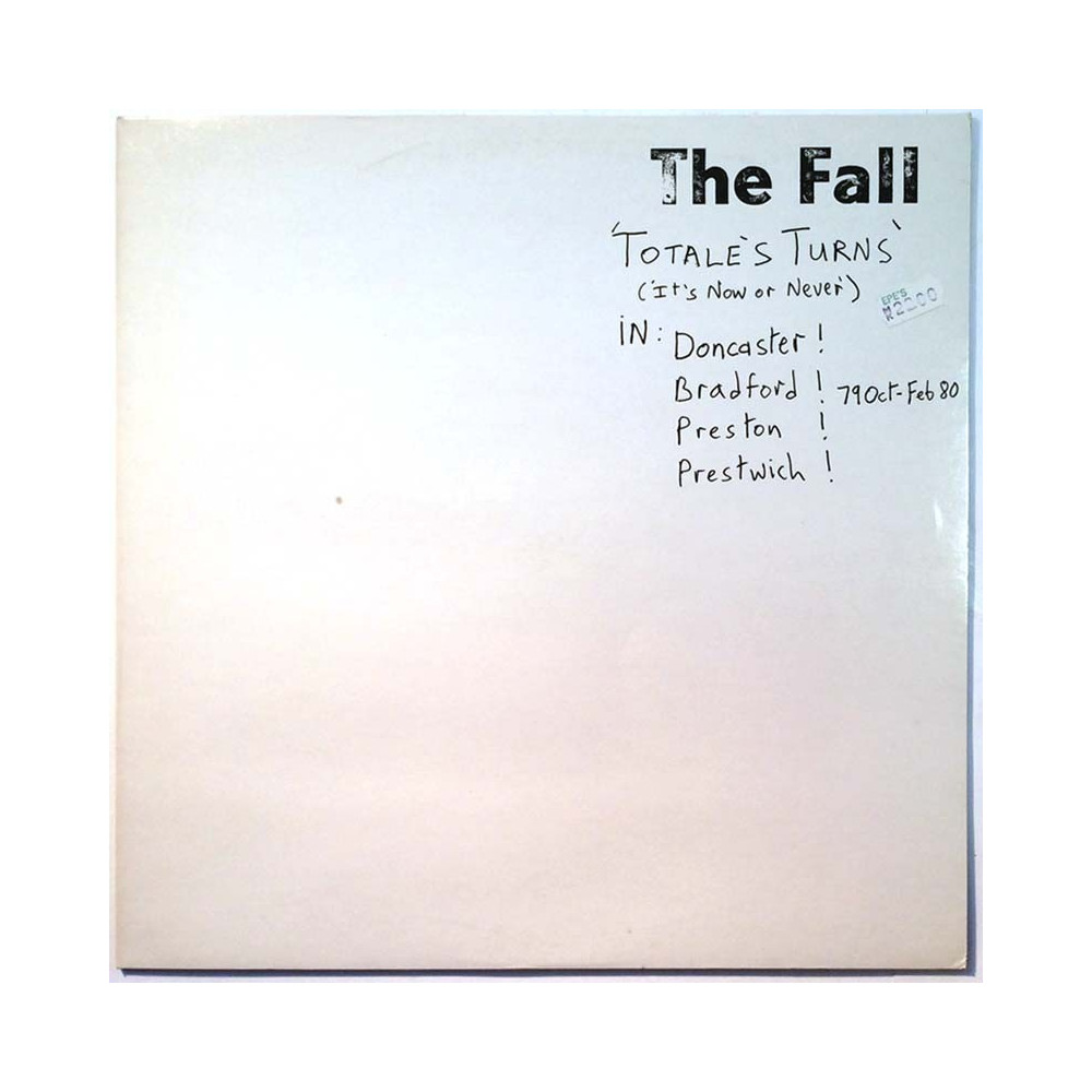 Fall 1980 ROUGH 10 Totale's Turns (It's Now Or Never) Used LP