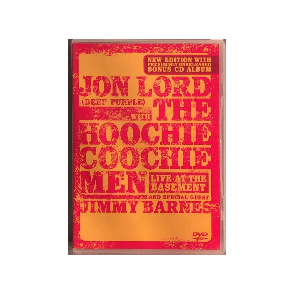 DVD - Jon Lord with Hoochie Coochie Men : Live At The Basement cd + dvd 2007 DVD EDEL tuotelaji: DVD
