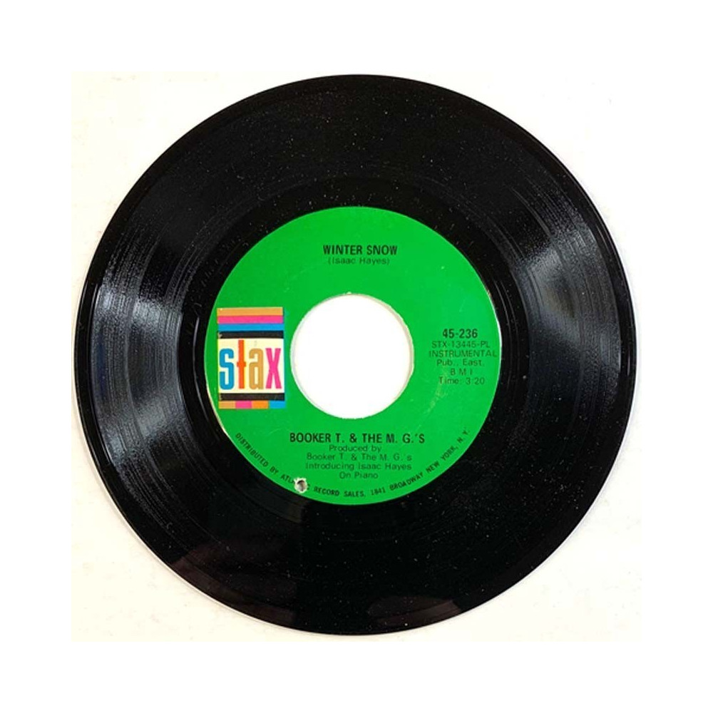 Booker T. & The M. G.’s 1967 45-236 Winter Snow / Silver Bells second hand single