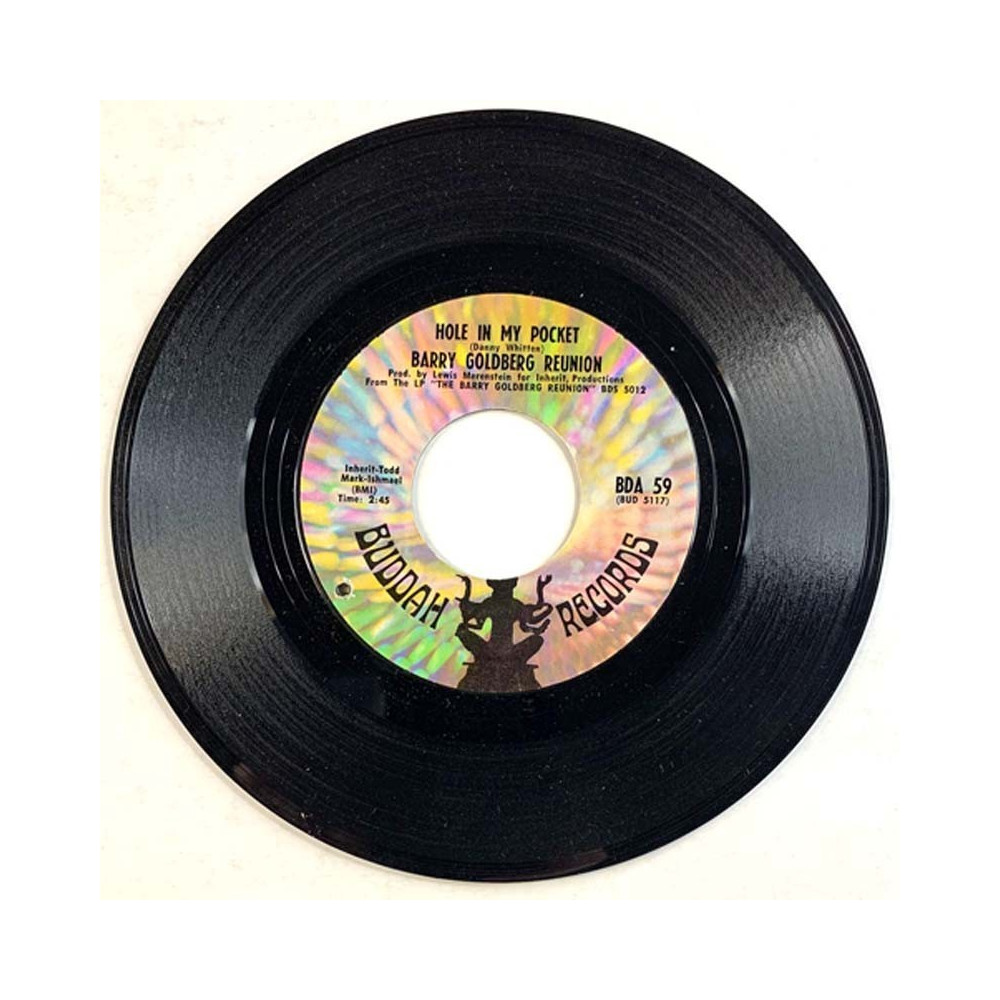 Barry Goldberg Reunion 1968 BDA 59 Hole in my pocket / Sittin' in circles second hand single