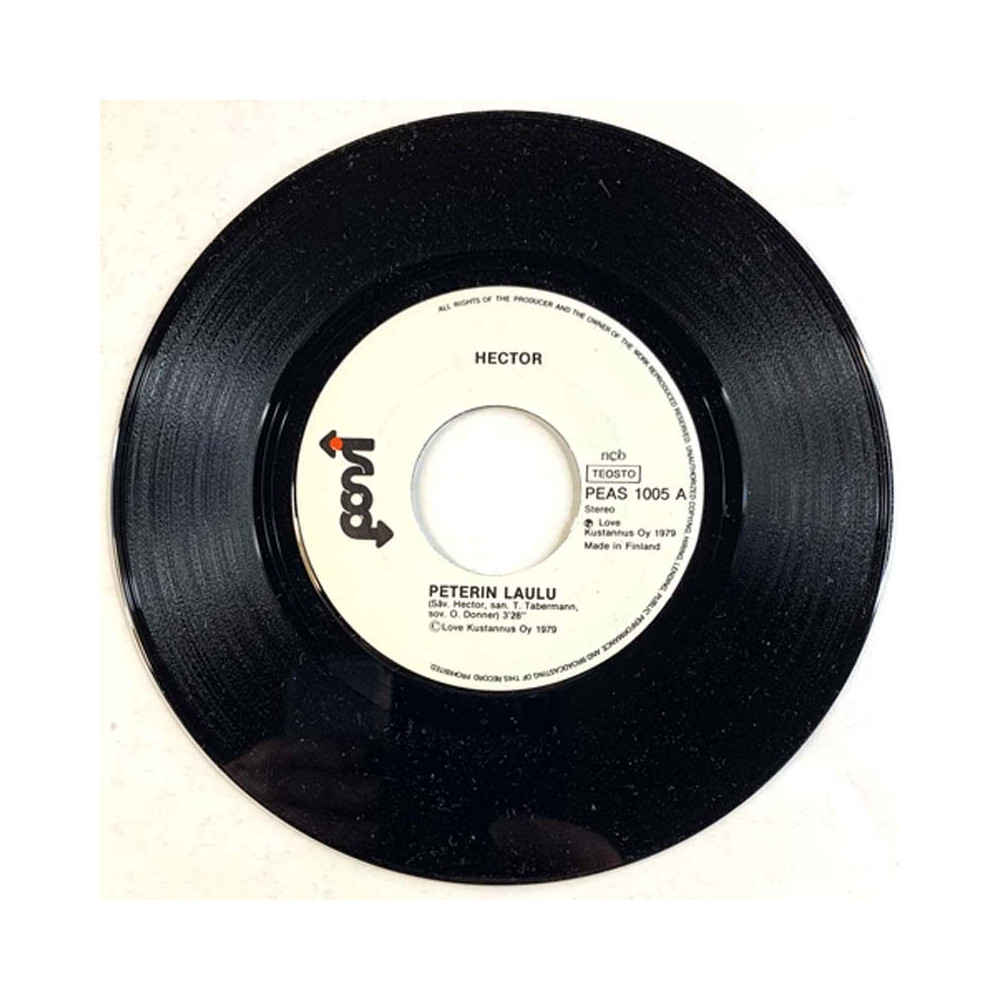 Hector 1979 PEAS 1005 Peterin laulu / Joululaulu Finnmarkenissa second hand single