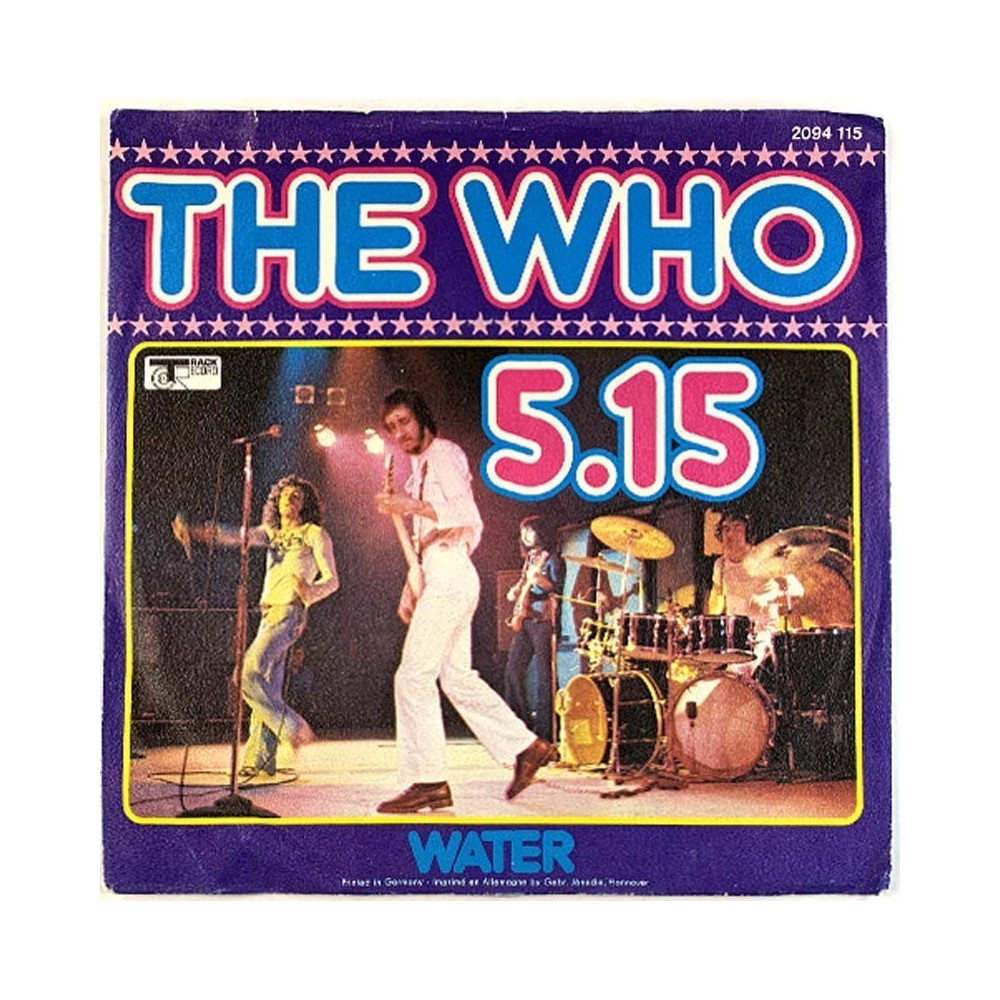 Who 1973 2094 115 5.15 / Water second hand single