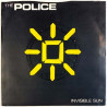 Police: Invisible sun / Shamelle  kansi VG+ levy EX käytetty vinyylisingle PS