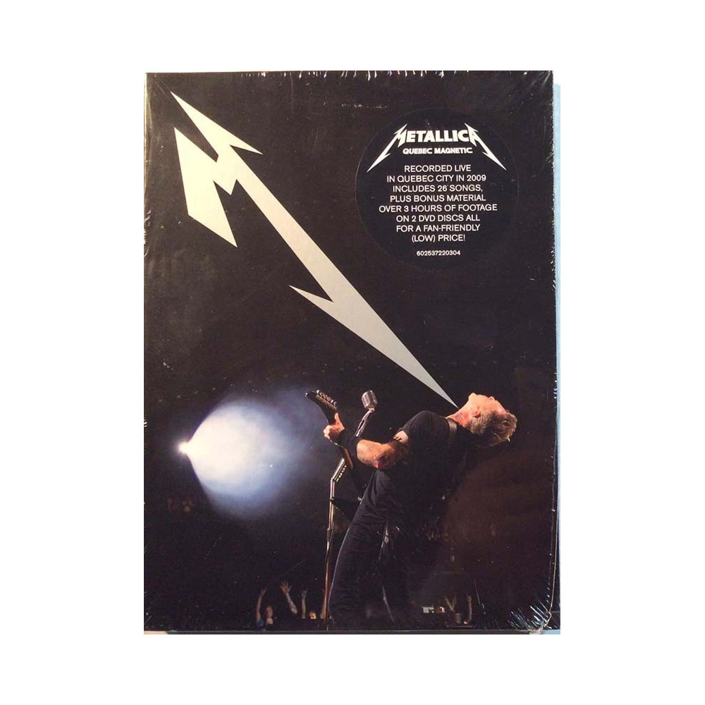 DVD - Metallica 2012 00602537220304 Quebec Magnetic 2DVD DVD