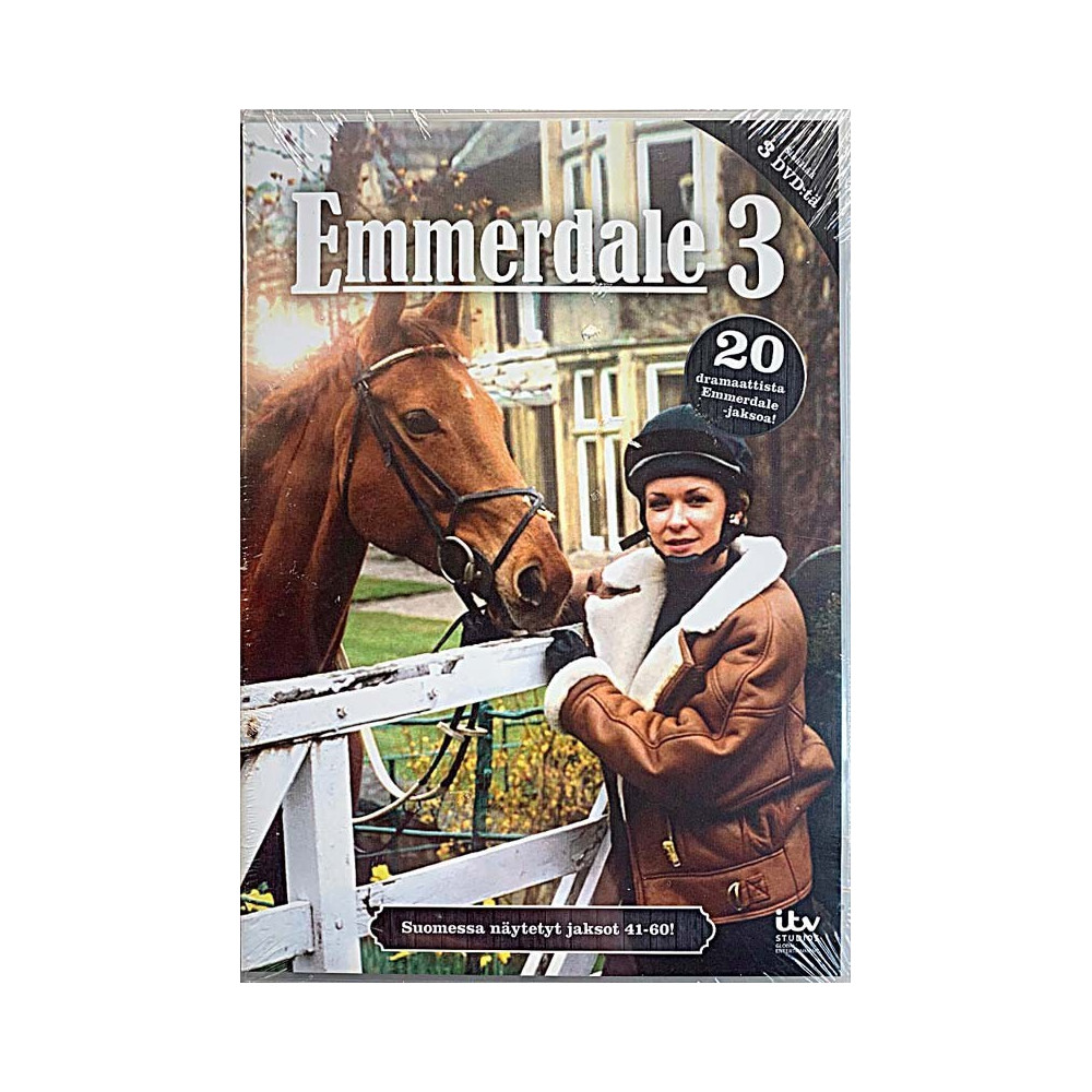 DVD - TV-sarja 1990 MMT 03 Emerdale 3 Suomessa näytetyt jaksot 41-60 3DVD DVD