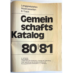 Gemeinschafts Katalog 80/81 : Bundesverbandes der Phonographischen Wirtschaft - Used book