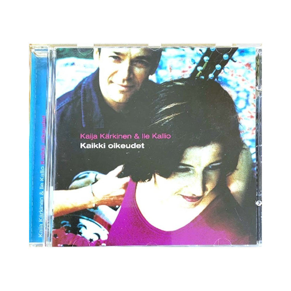Kaija Kärkinen & Ile Kallio: Kaikki oikeudet  kansi EX levy EX Käytetty CD