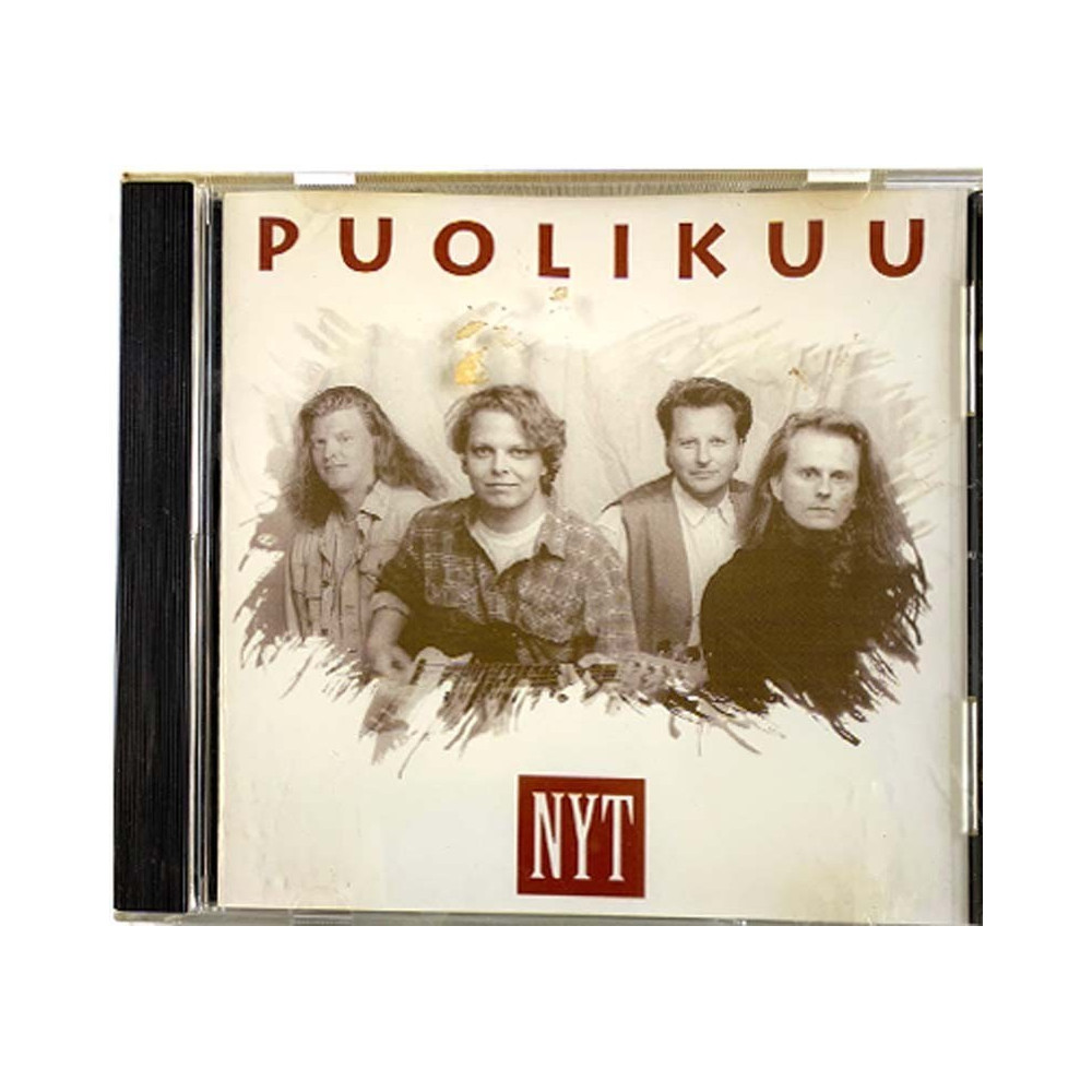 Puolikuu: Nyt  kansi EX- levy EX Käytetty CD