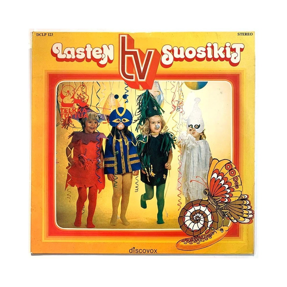Välirepliikit: Sami 4 v.: Lasten TV Suosikit  kansi EX levy EX- Käytetty LP