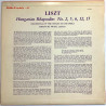 Liszt - Vienne State Opera 1960’s M 2318 Hungarian Rhapsodies Begagnat LP