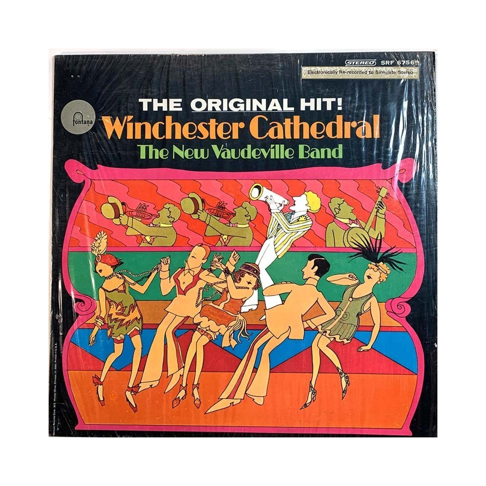 New Vaudeville Band: Winchester Cathedral  kansi EX levy EX Käytetty LP