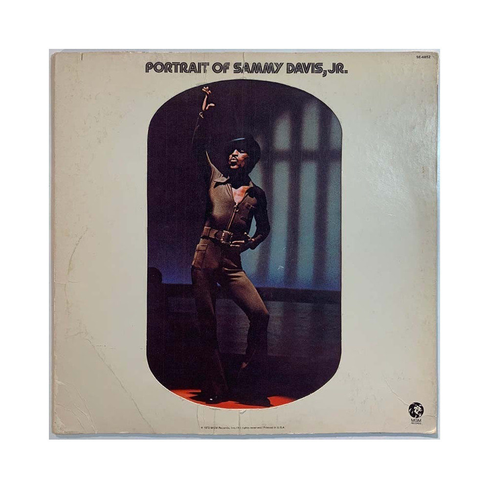 Sammy Davis Jr. 1972 MGS 2884 Portrait of Begagnat LP