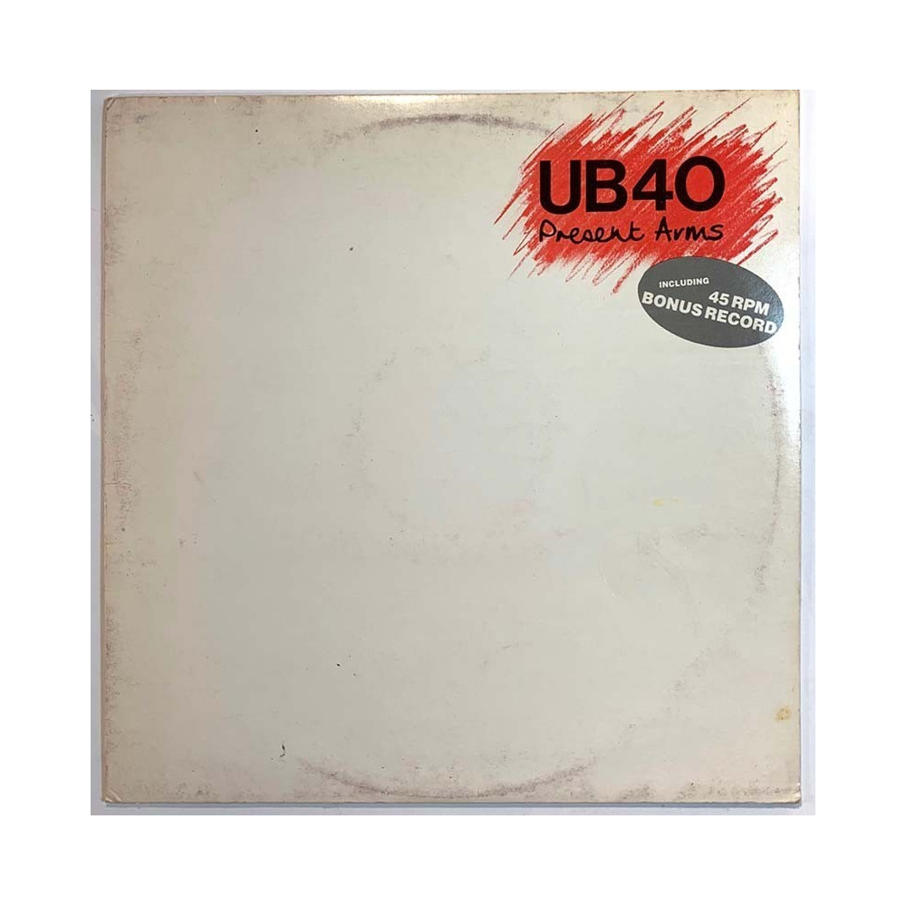UB 40: Present Arms  kansi VG levy EX Käytetty LP