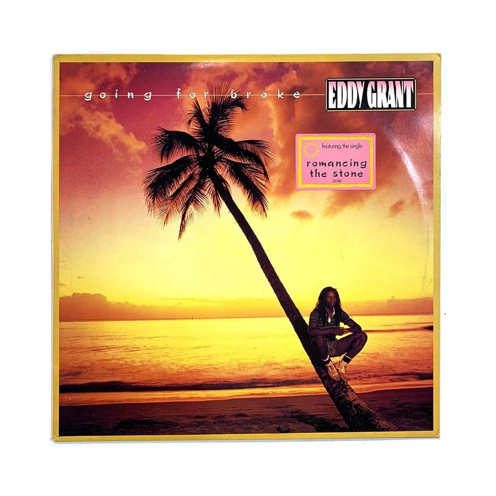 Grant Eddy: Going for broke  kansi EX- levy EX Käytetty LP