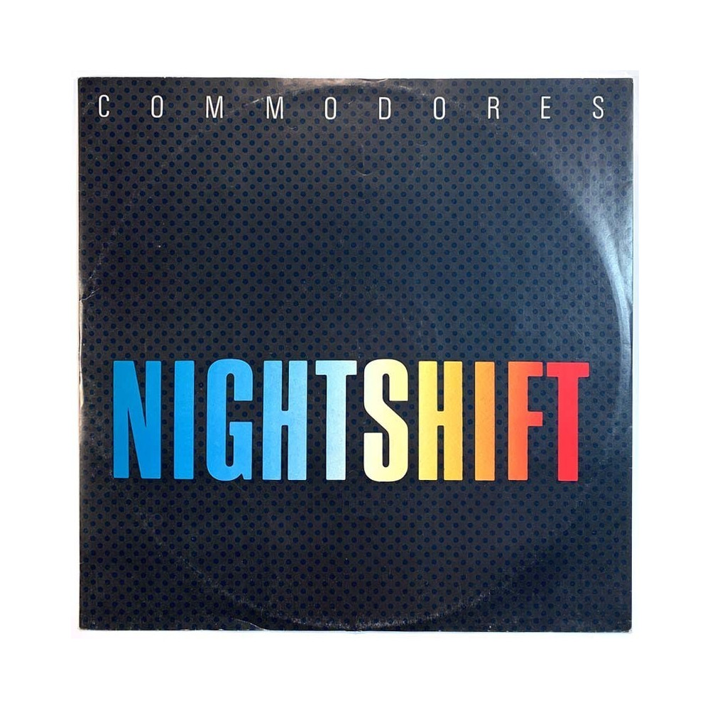 Commodores: Nightshift 12-inch maxisingle  kansi VG+ levy EX Käytetty LP