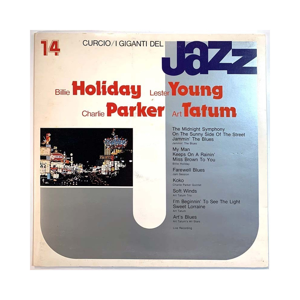 Holiday Billie, Charlie Parker ym.: I Giganti del Jazz  kansi EX levy EX Käytetty LP