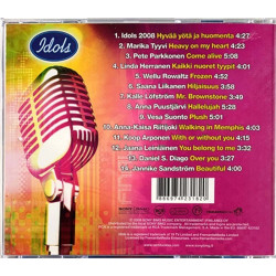 Idols 2008, Pete Parkkonen, Anna Puu ym.: Idols tähtiluokka  kansi EX levy EX Käytetty CD