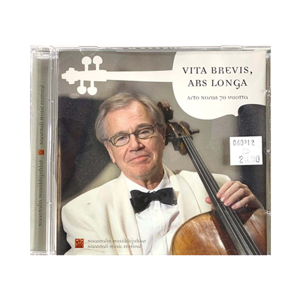 Kalevi Aho, Aulis Sallinen, Joonas Kokkonen ym. 2013 nmj0005 Arto Noras 70 vuotta vita brevis, ars longa Used CD