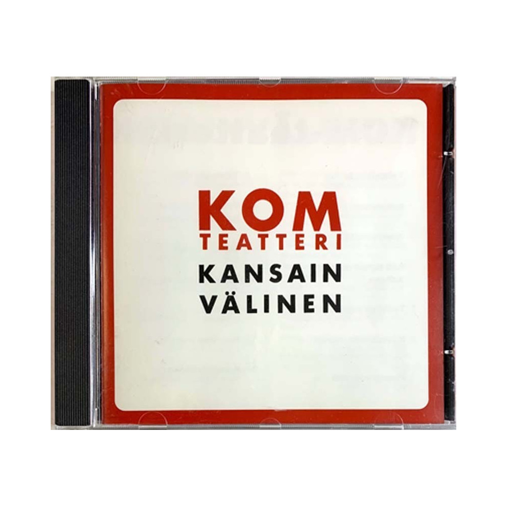 KOM-Teatteri: Kansainvälinen  kansi EX levy EX Käytetty CD