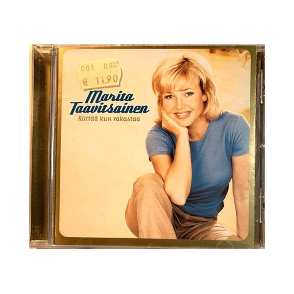 Taavitsainen Marita 2001 014 176-2 Riittää kun rakastaa Used CD