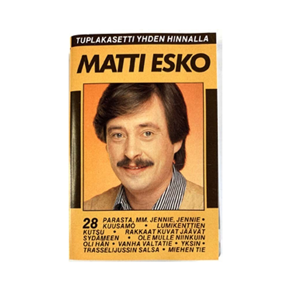 Matti Esko 1989 SAFK 2024 Tuplakasetti yhden hinnalla Cassette