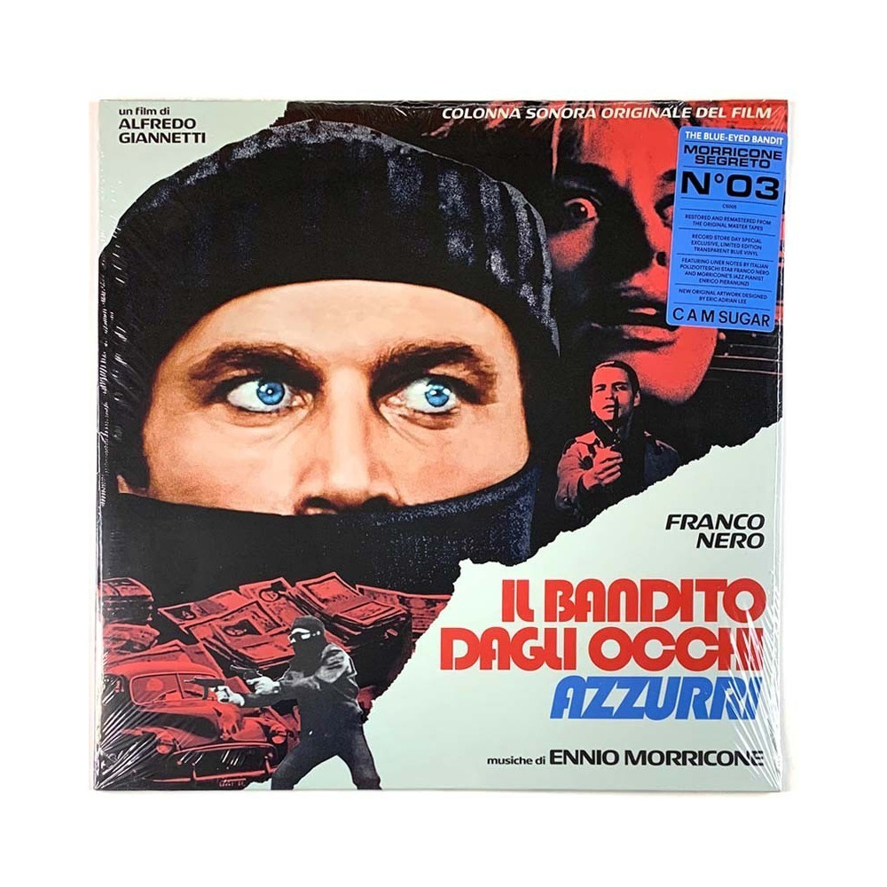 Ennio Morricone soundtrack 1982 B0033470-01 Il Bandito Dagli Occhi Azzurri LP