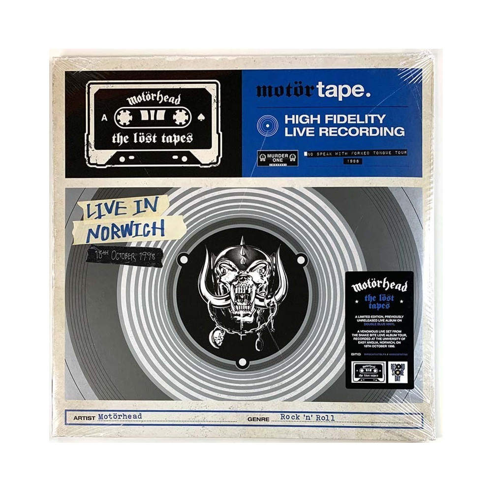 Motörhead 2022 BMGCAT557DLPX The Löst Tapes Vol. 2 2LP LP