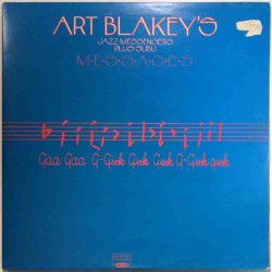 Art Blakey's Jazz Messengers plus Sabu 1978 VJD 557 Messages 2LP Begagnat LP